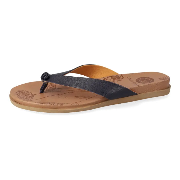 Marine toe-thong sandal.