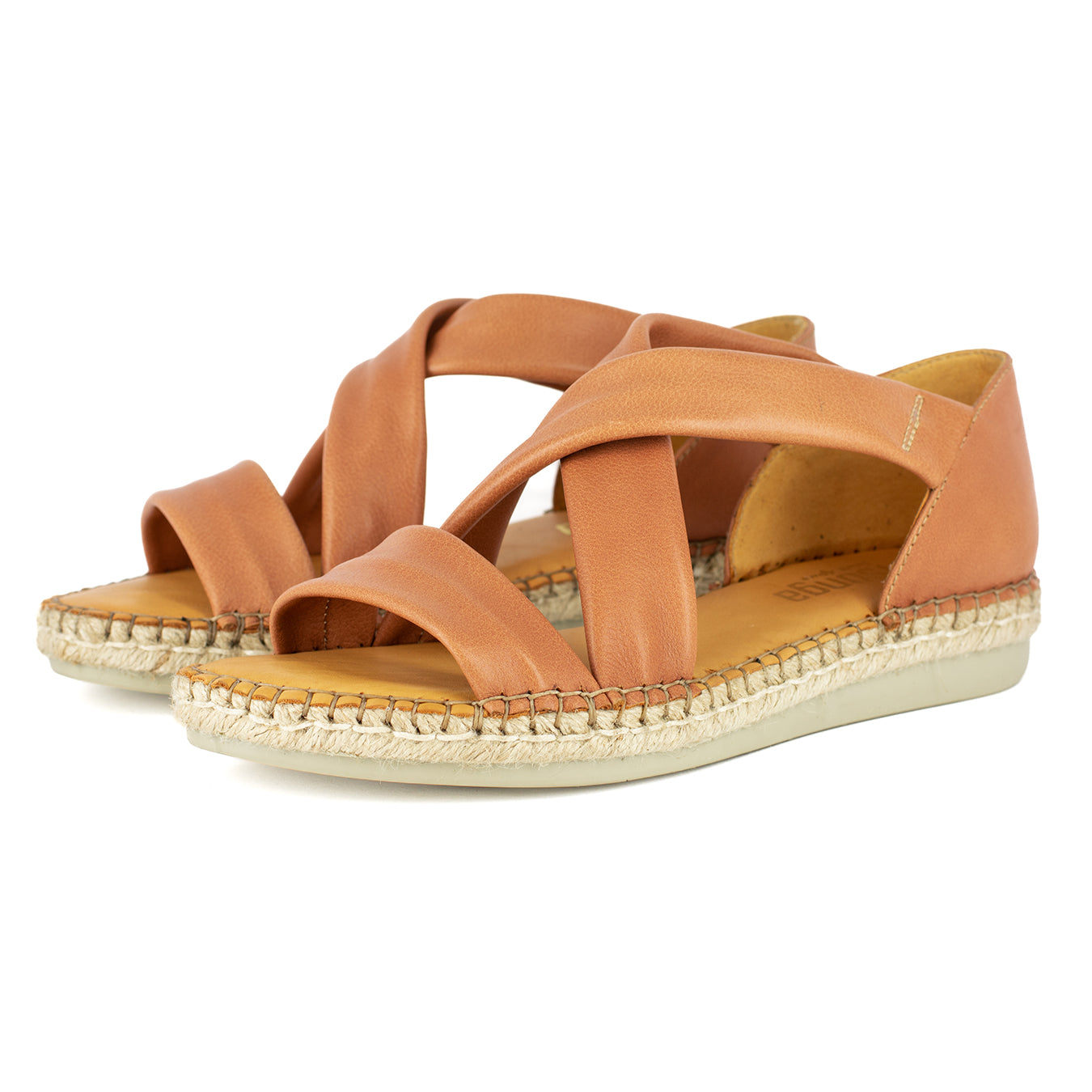 Espadrille on sale sandals tan