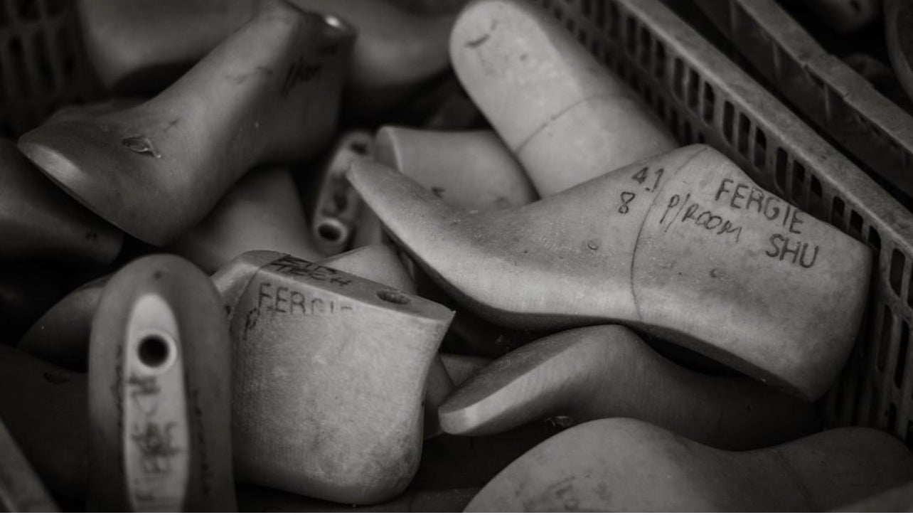 Shoe lasts used for shape of shoes