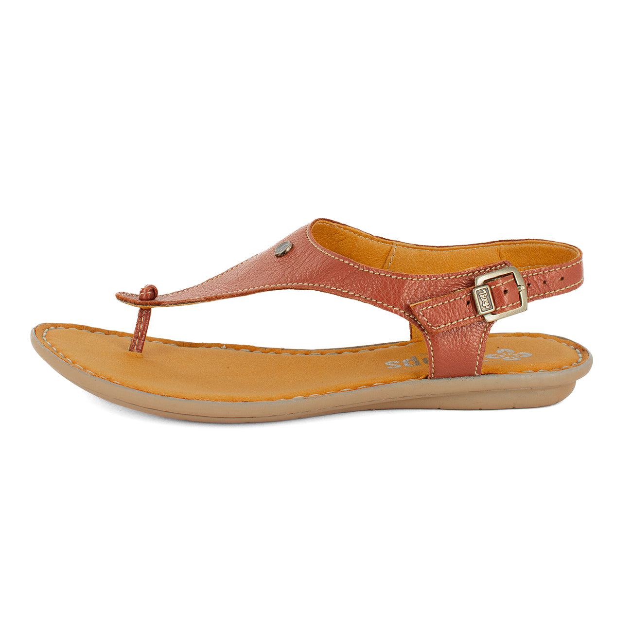 Ovaroli : Ladies Leather Tslops Sandal in Suede Cayak