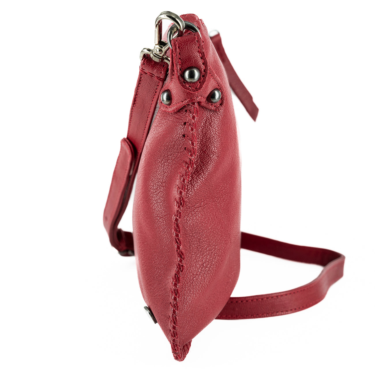 Rantu : Ladies Leather Crossbody Handbag in Valentine