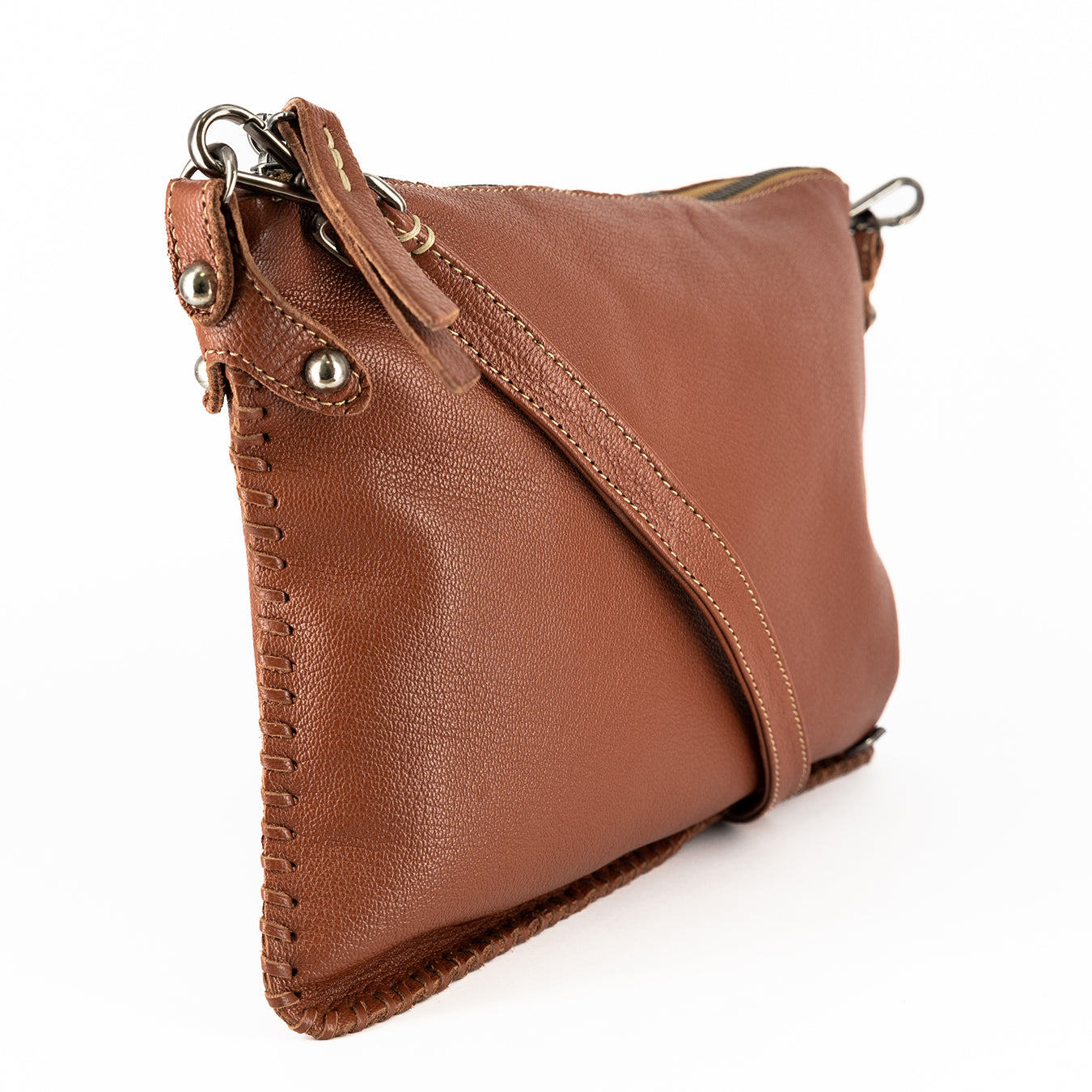 Rantu : Ladies Leather Crossbody Handbag in Suede