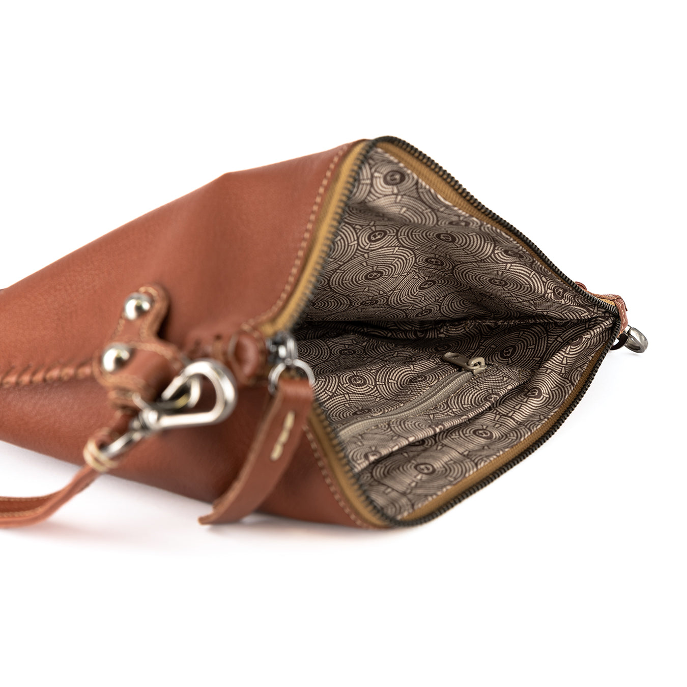 Rantu : Ladies Leather Crossbody Handbag in Suede