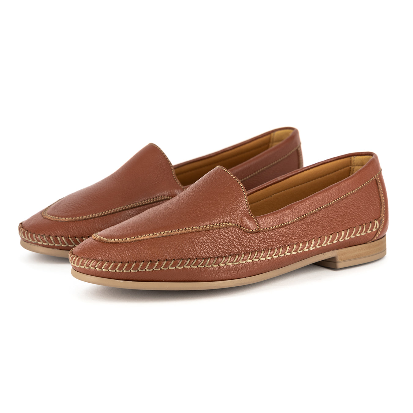 Isimiso : Ladies Leather Shoe in Suede Cayak