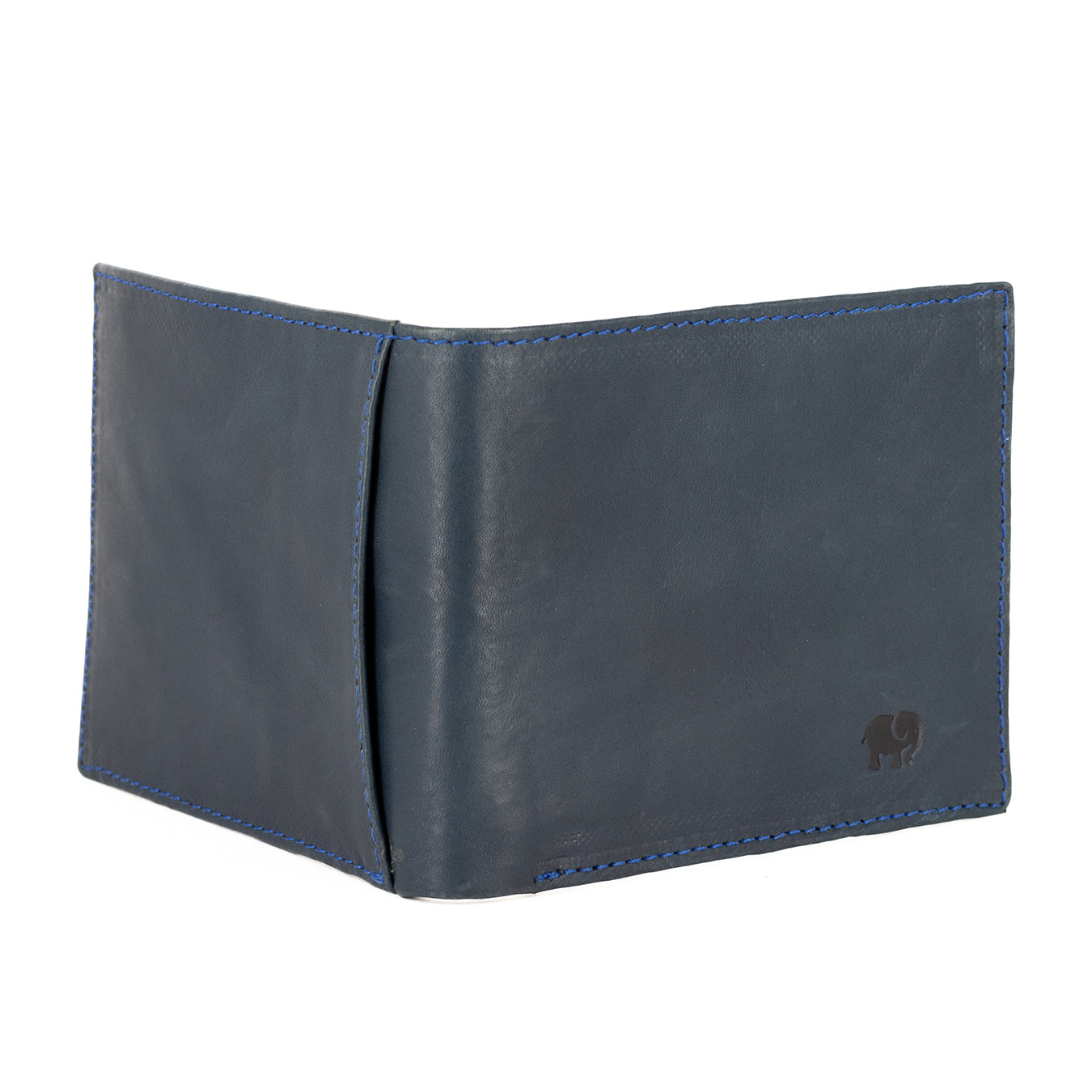 Senzo : Mens Leather Wallet in Ocean Relaxa