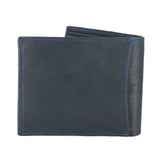 Senzo : Mens Leather Wallet in Ocean Relaxa