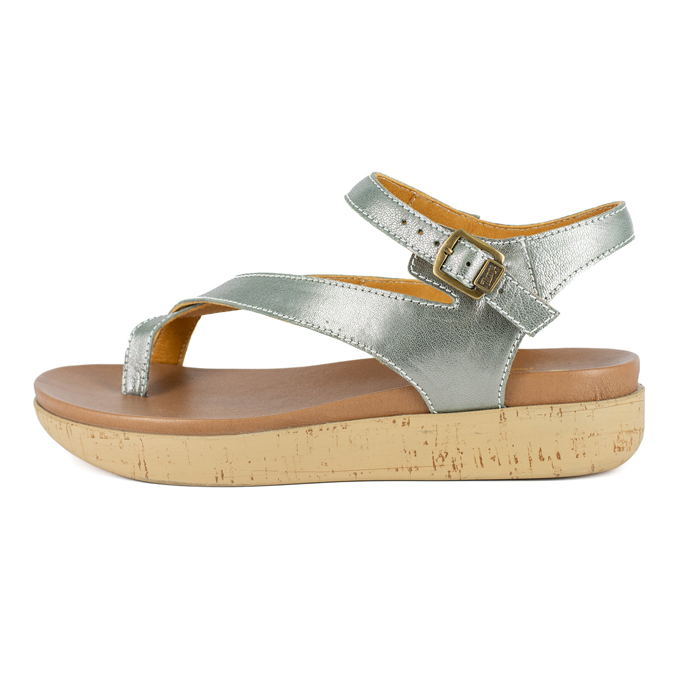 Umnyango : Ladies Leather Sandal in Tallio