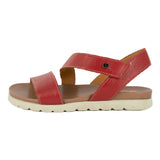Otavi : Ladies Leather Sandal in Valentine Cayak