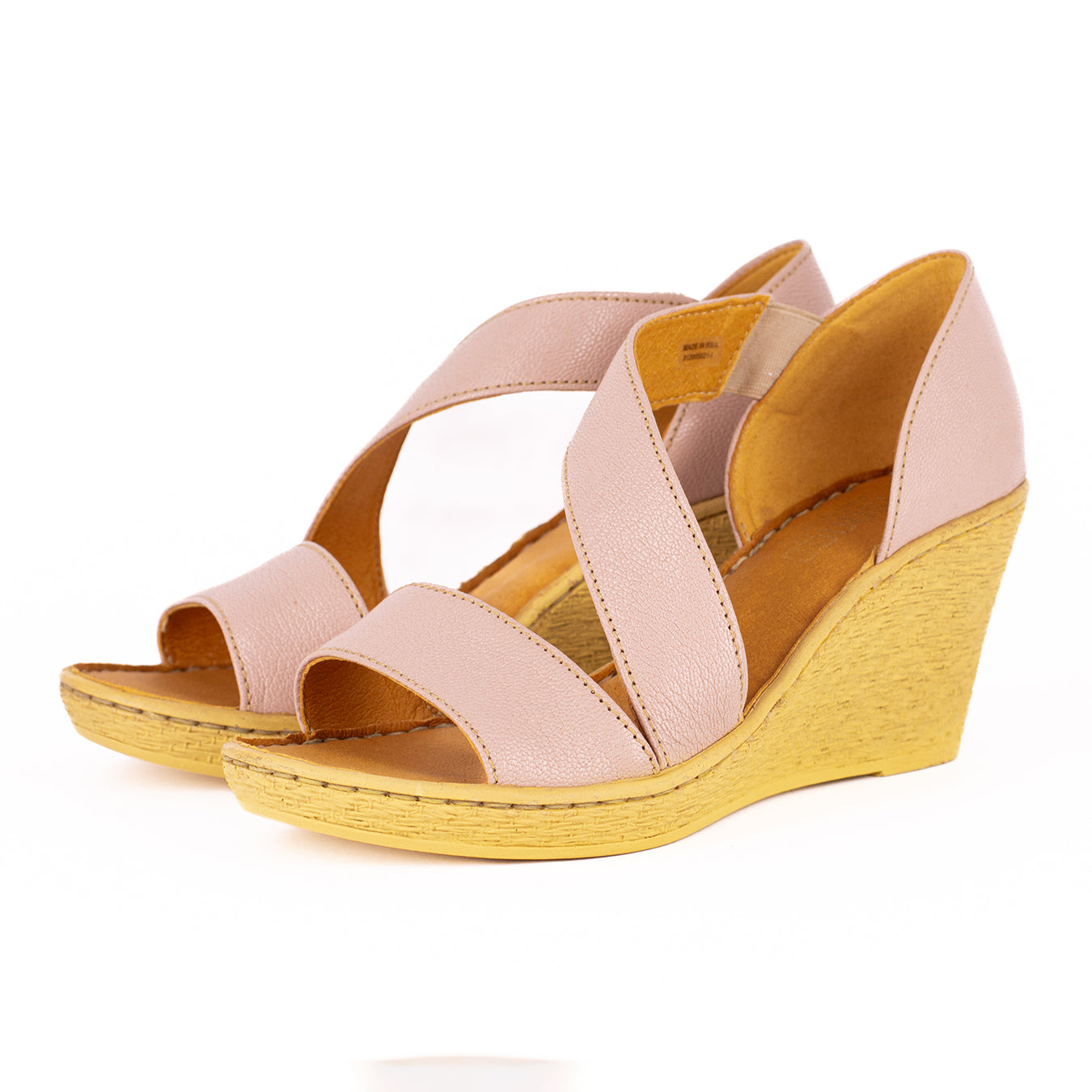 Nompempe : Ladies Leather High-Heel Sandal in Rose 2023