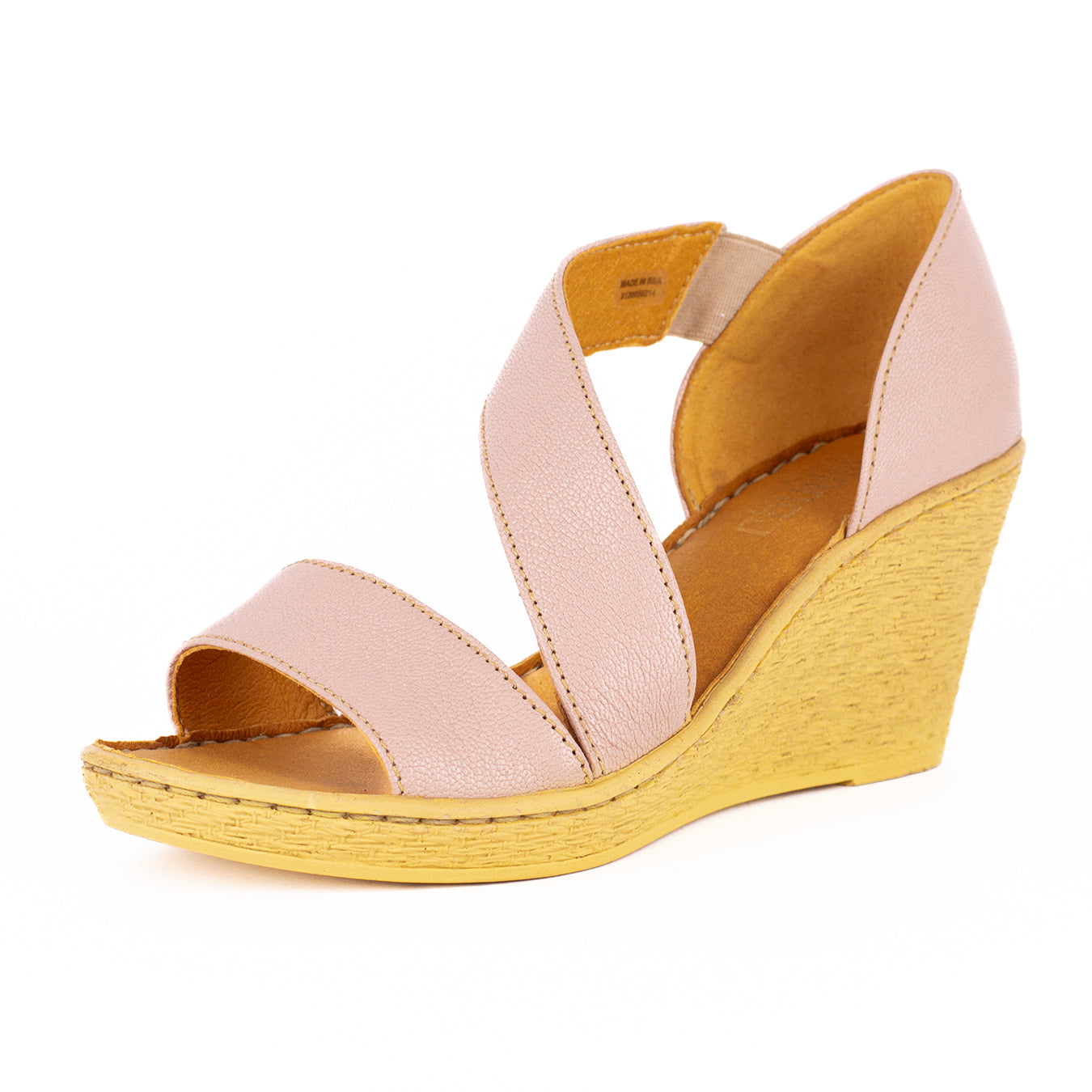 Nompempe : Ladies Leather High-Heel Sandal in Rose 2023