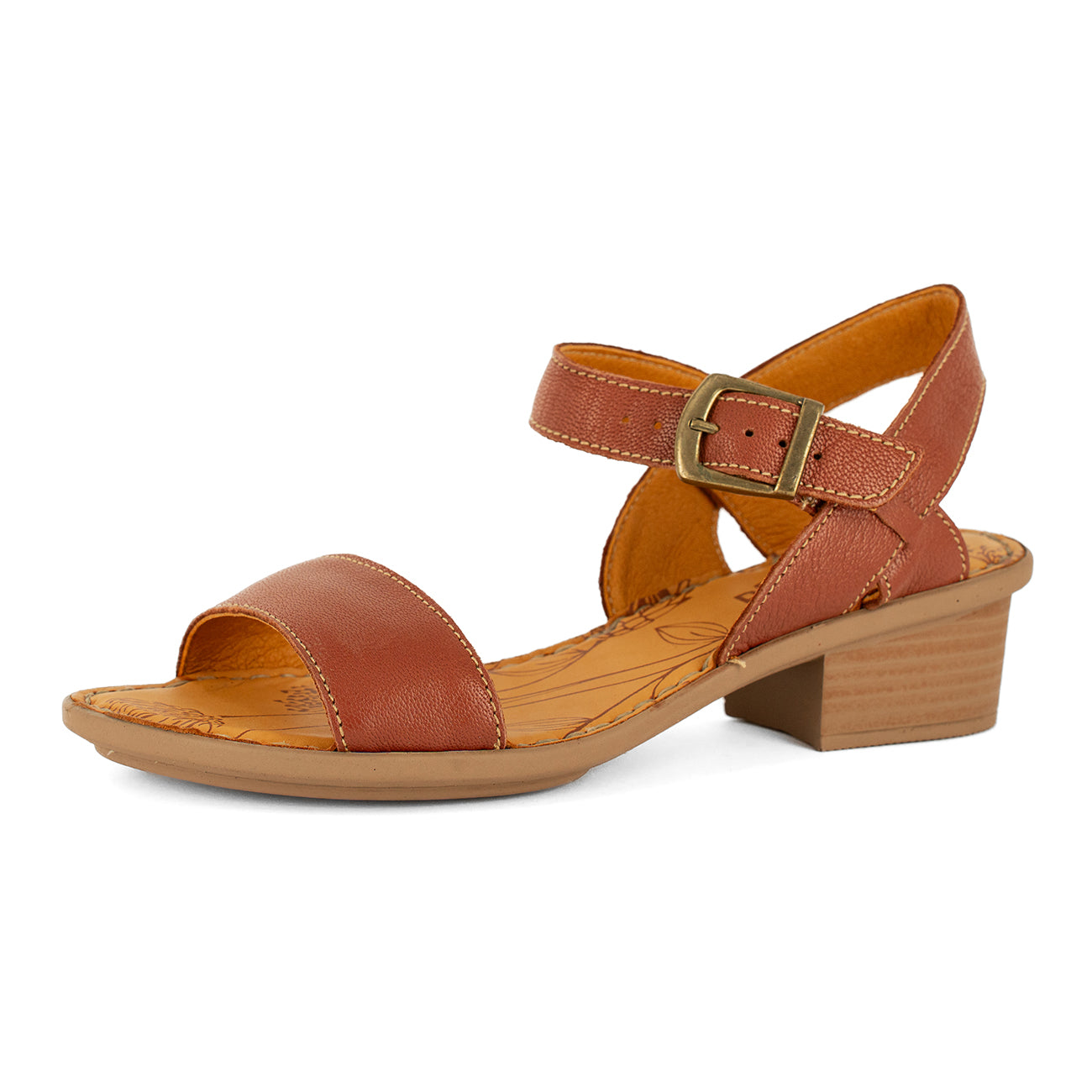 Kangcono : Ladies Leather Sandal in Suede