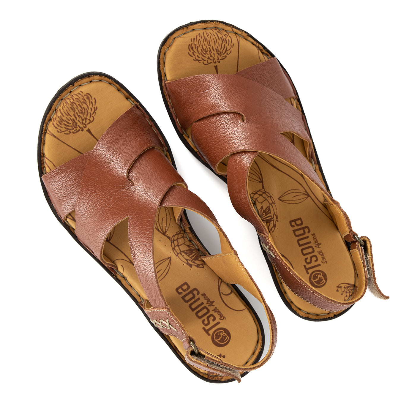 Semira : Ladies Leather Sandal in Suede