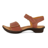 Yagoua : Ladies Leather Sandal in Suede
