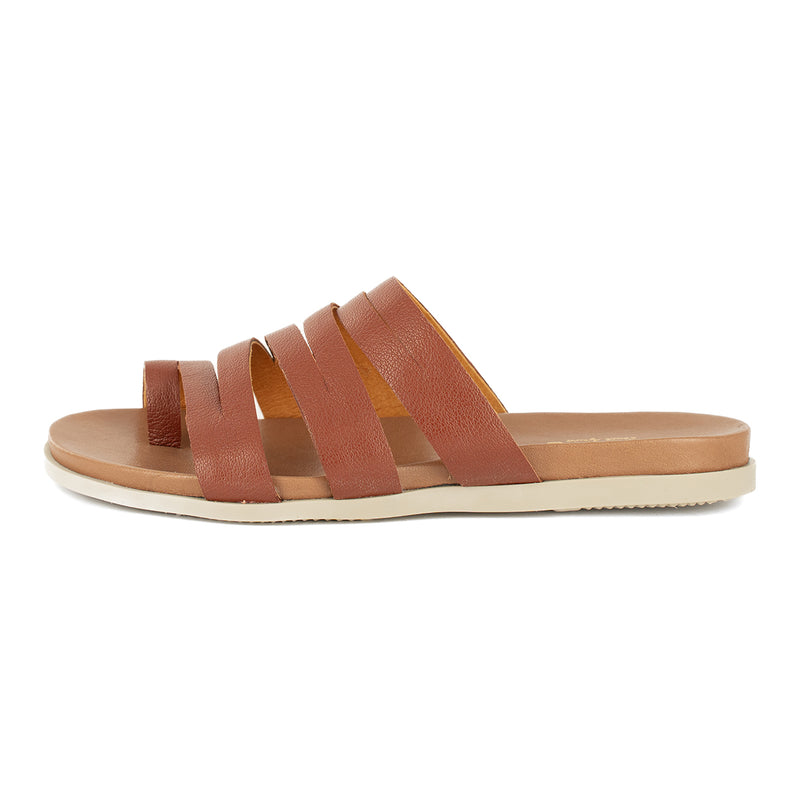 Abuye : Ladies Leather Sandal in Suede