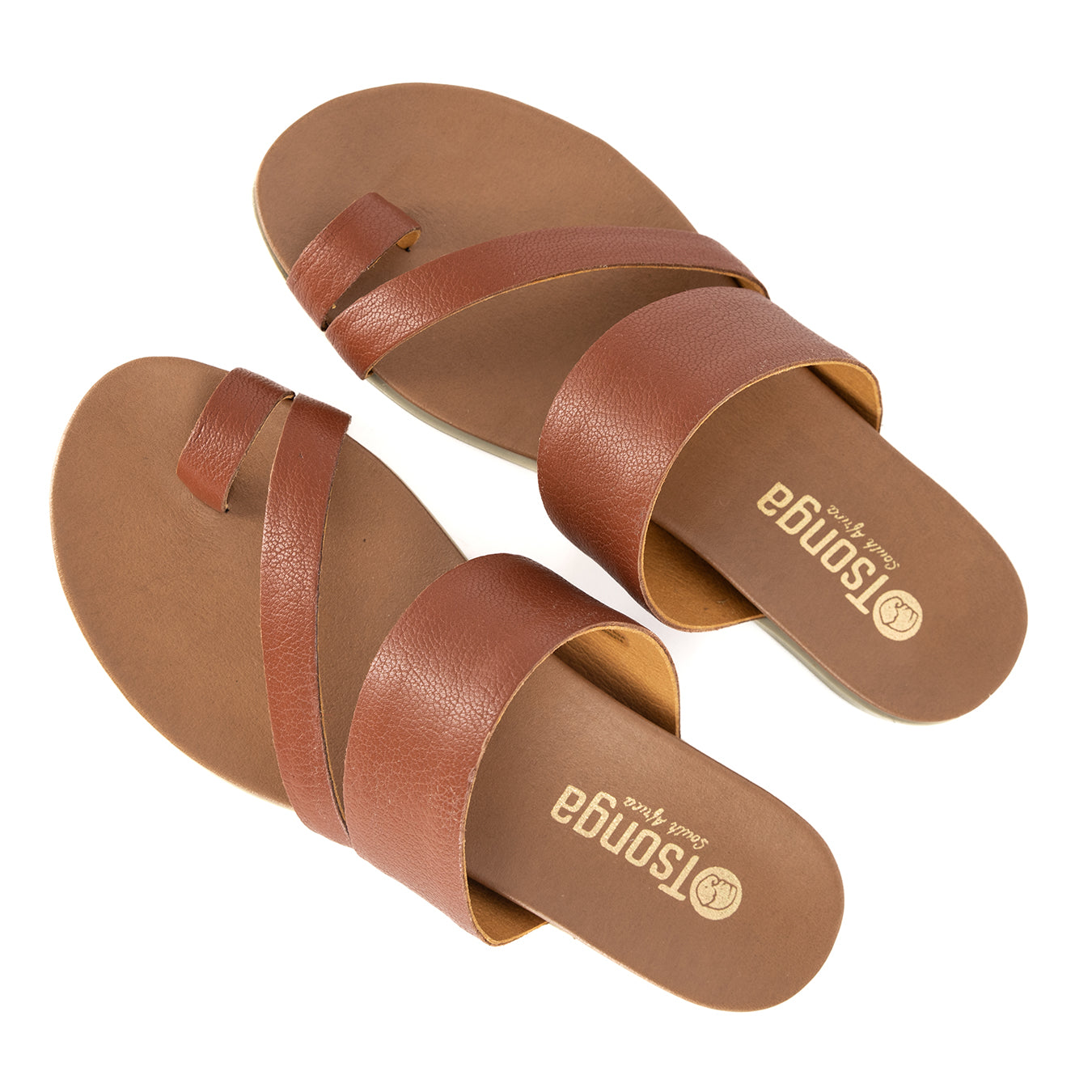 Ningizimu : Ladies Leather Sandal in Suede