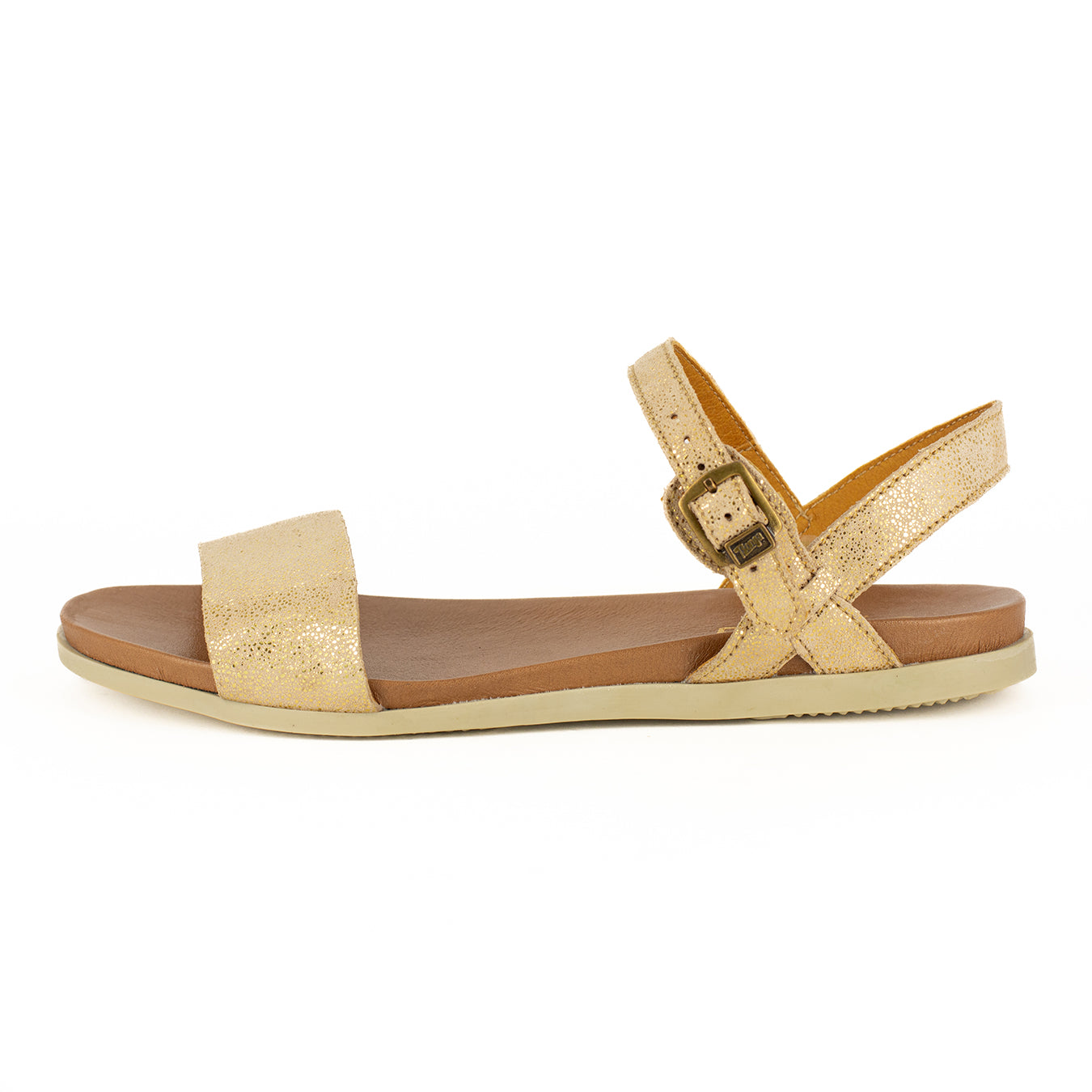 Ntweza : Ladies Leather Sandal in Glitter