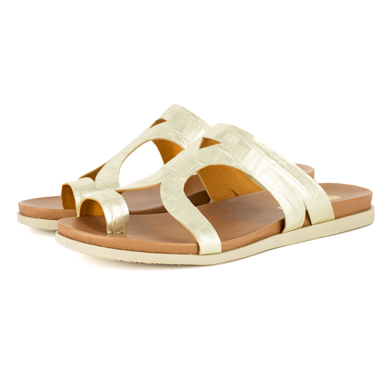 Zawadi : Ladies Leather Sandal in Indocine