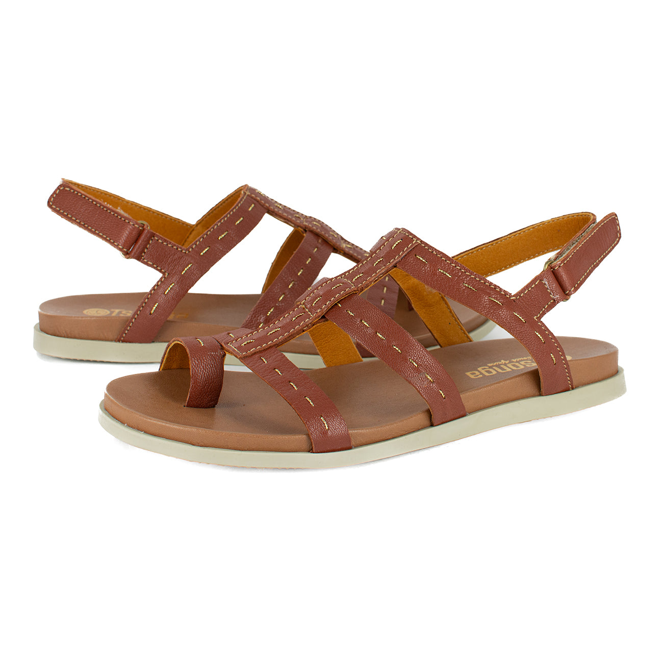 Kalahari : Ladies Leather Sandal in Suede