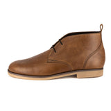 Teboho : Mens Leather Boot in Choc Rodeo