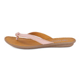 Esitolo : Ladies Leather Tslops in Pink Cayak
