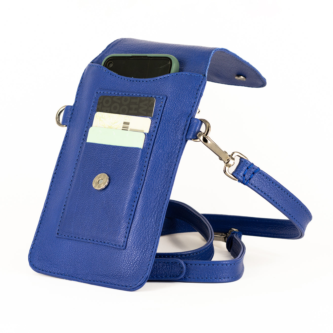 Lupita : Ladies Leather Crossbody Purse in Turbine Cayak