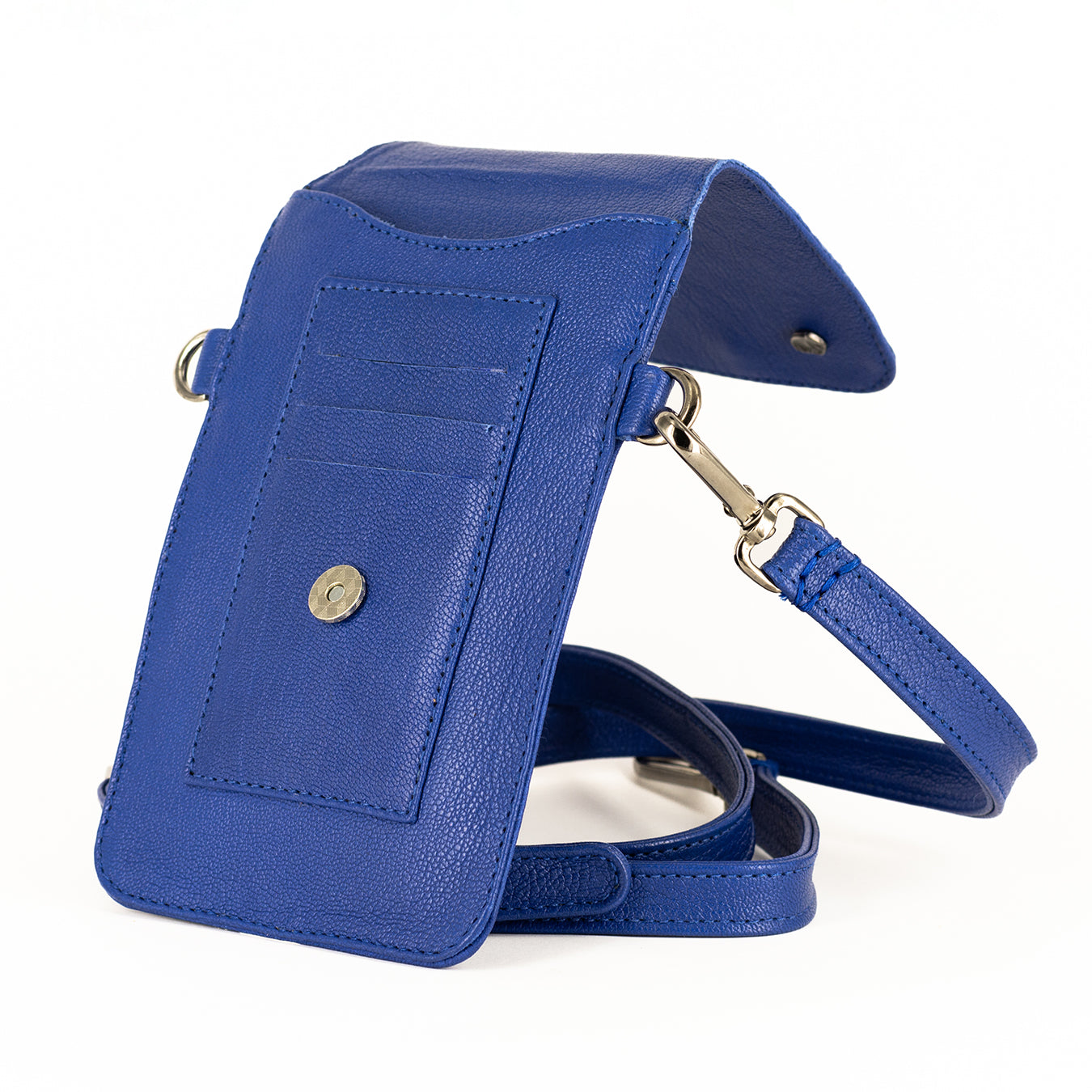 Lupita : Ladies Leather Crossbody Purse in Turbine Cayak