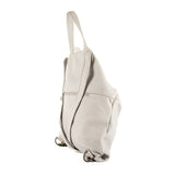 Ncumisa : Leather Backpack in Cream Cayak