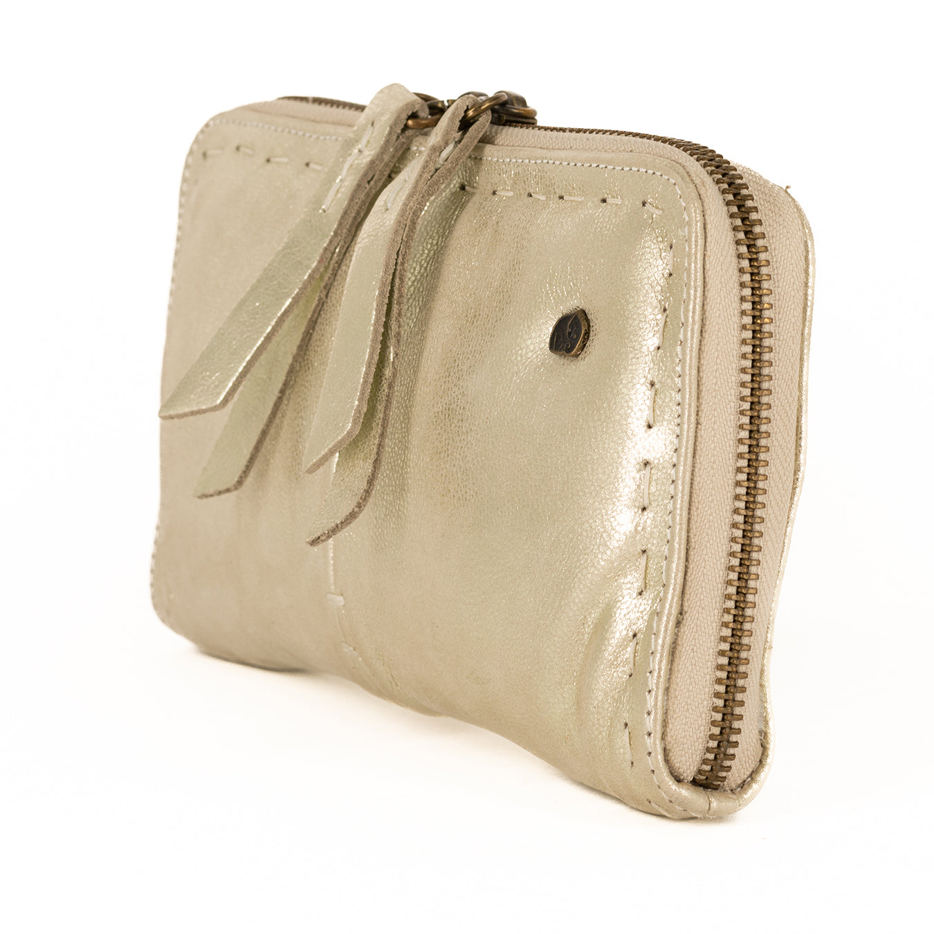 Olwethu : Ladies Leather Clutch Purse in Bark Domus