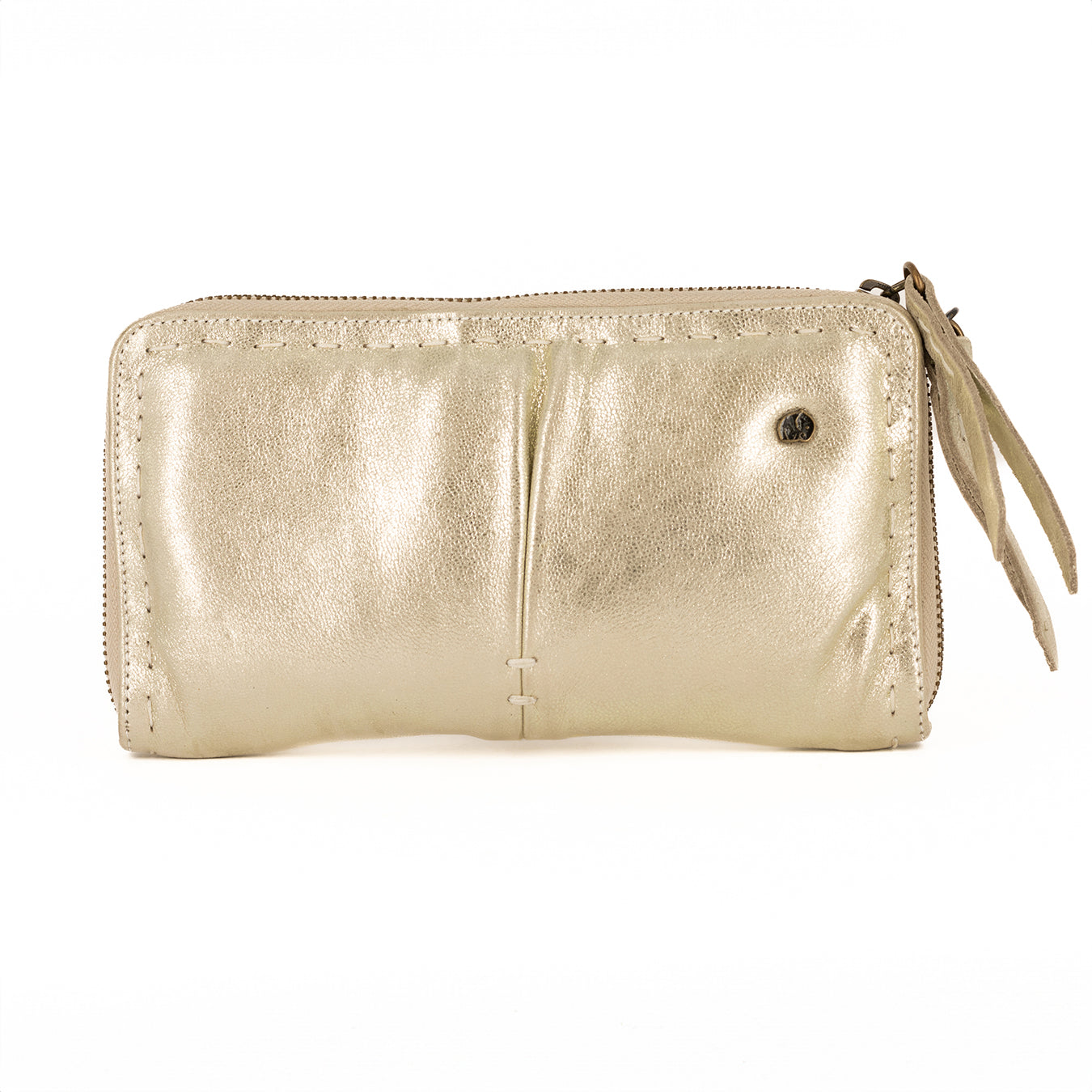 Olwethu : Ladies Leather Clutch Purse in Bark Domus