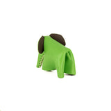 Parva : Small Elephant Family Accessory in Green Leather