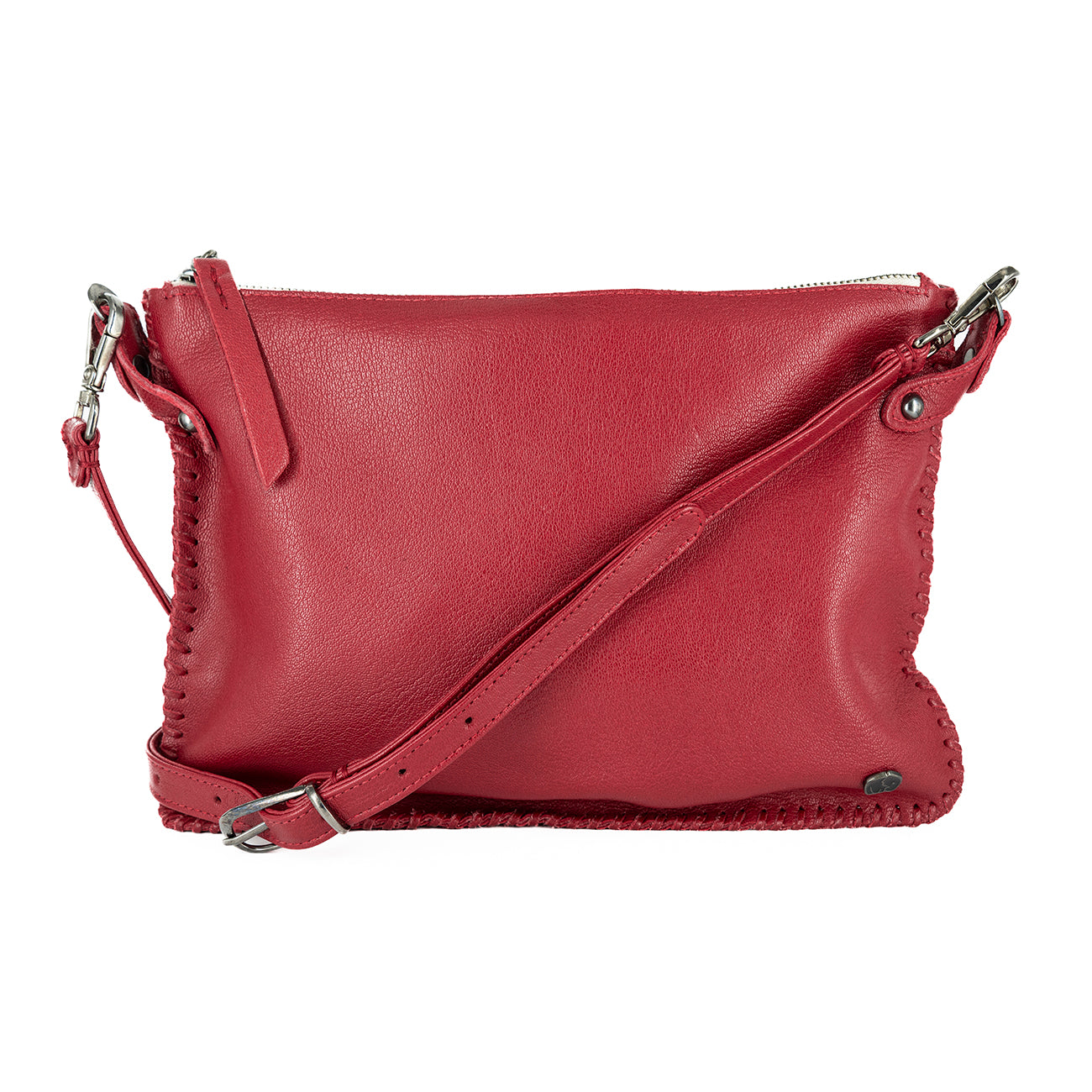 Rantu : Ladies Leather Crossbody Handbag in Valentine