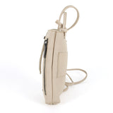 Lulonke : Ladies Leather Crossbody Purse in Cream Cayak