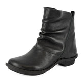 Owakihle : Ladies Leather Ankle Boot in Black