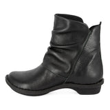 Owakihle : Ladies Leather Ankle Boot in Black