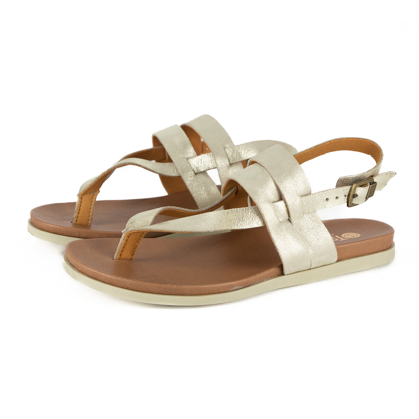 Limited Edition Inqubeko : Ladies Leather Sandal in Bark