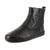 Nomango : Men's Leather 100% Wool-Lined Boots in Black Delta