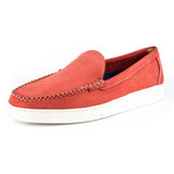 Ukusala : Men's Leather Moccasin in Red Dallas