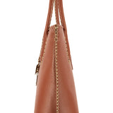 Azetha : Ladies Leather Shopper Handbag in Suede Cayak