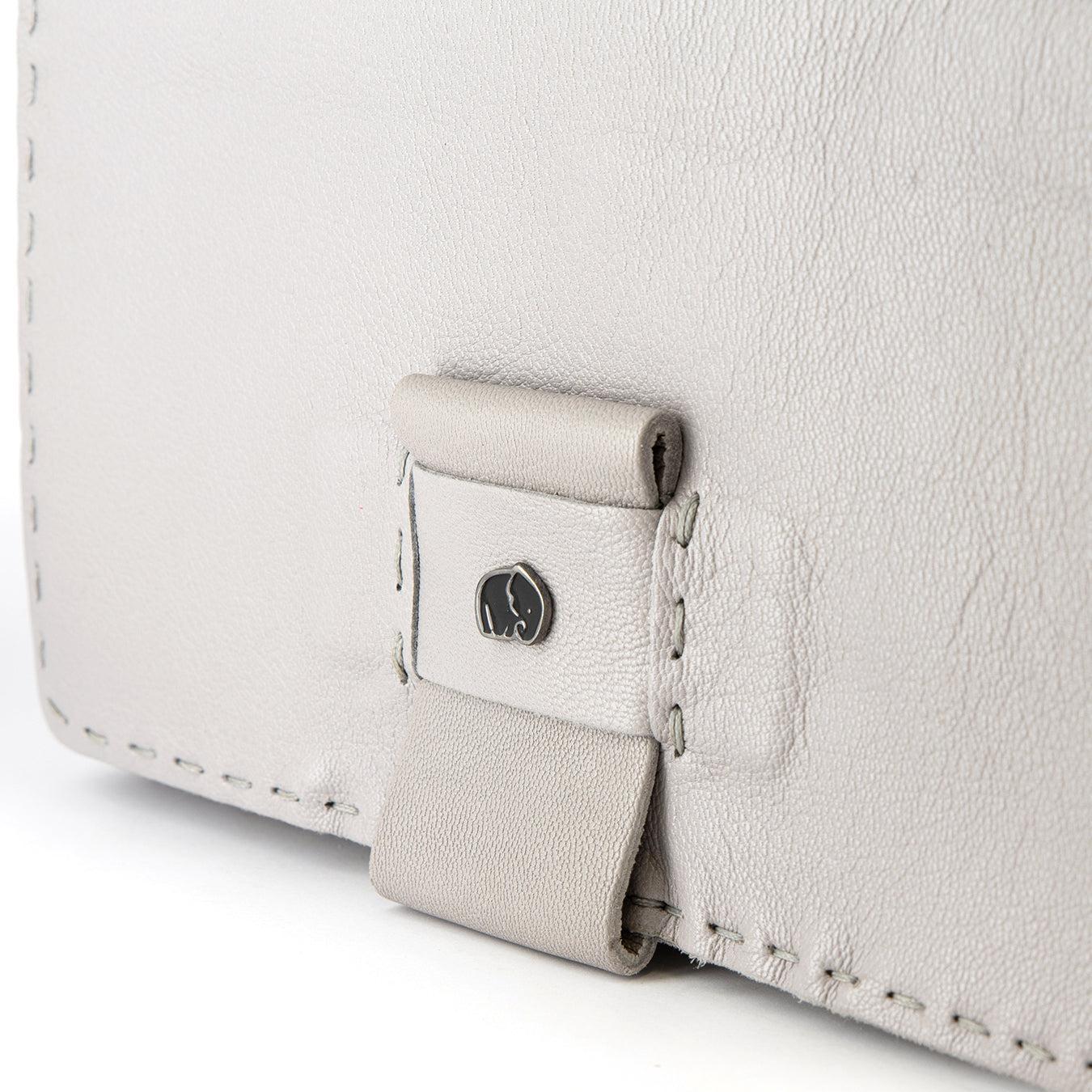 Liana : Ladies Leather Crossbody Handbag in Quarry Cayak