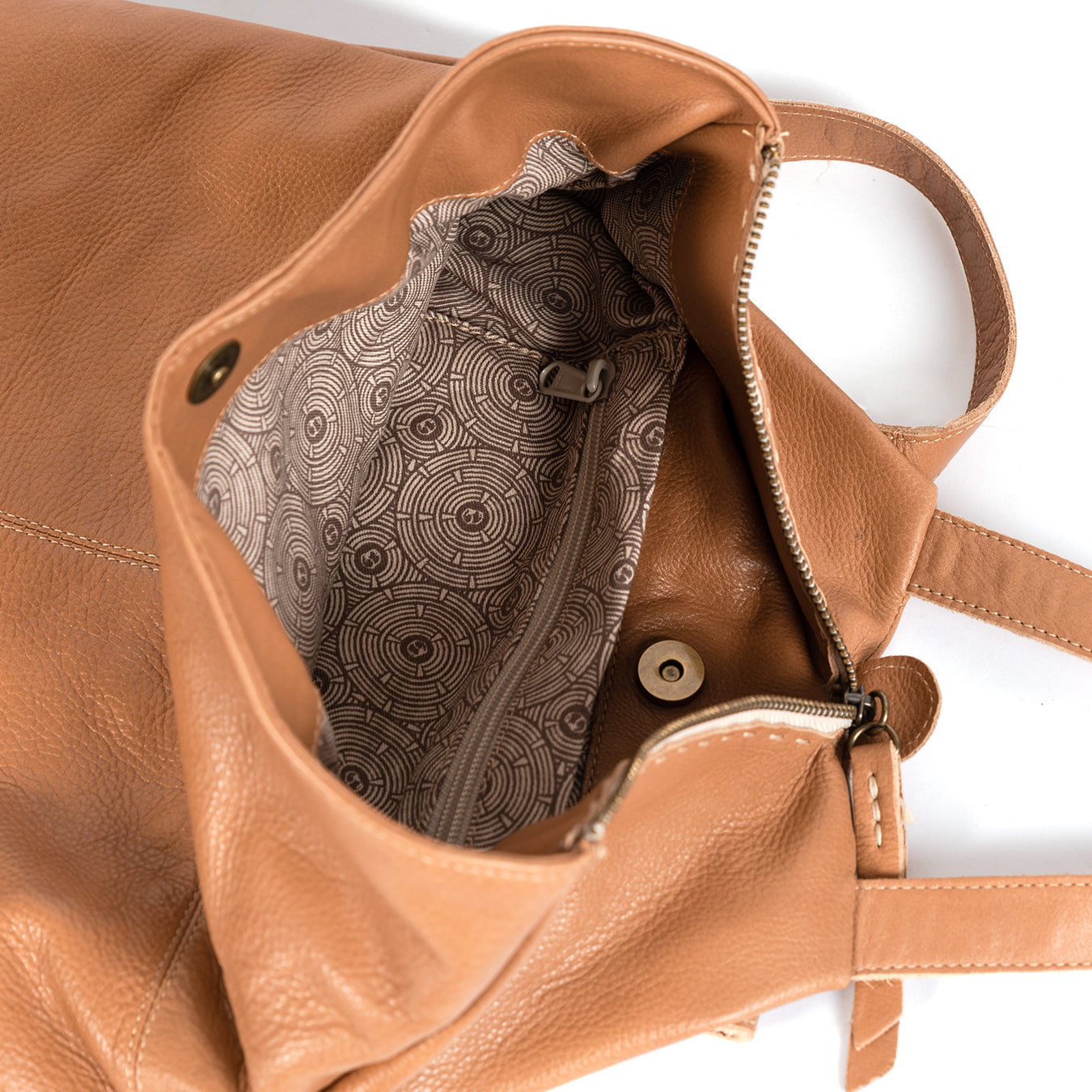Ncumisa : Leather Backpack in Tan