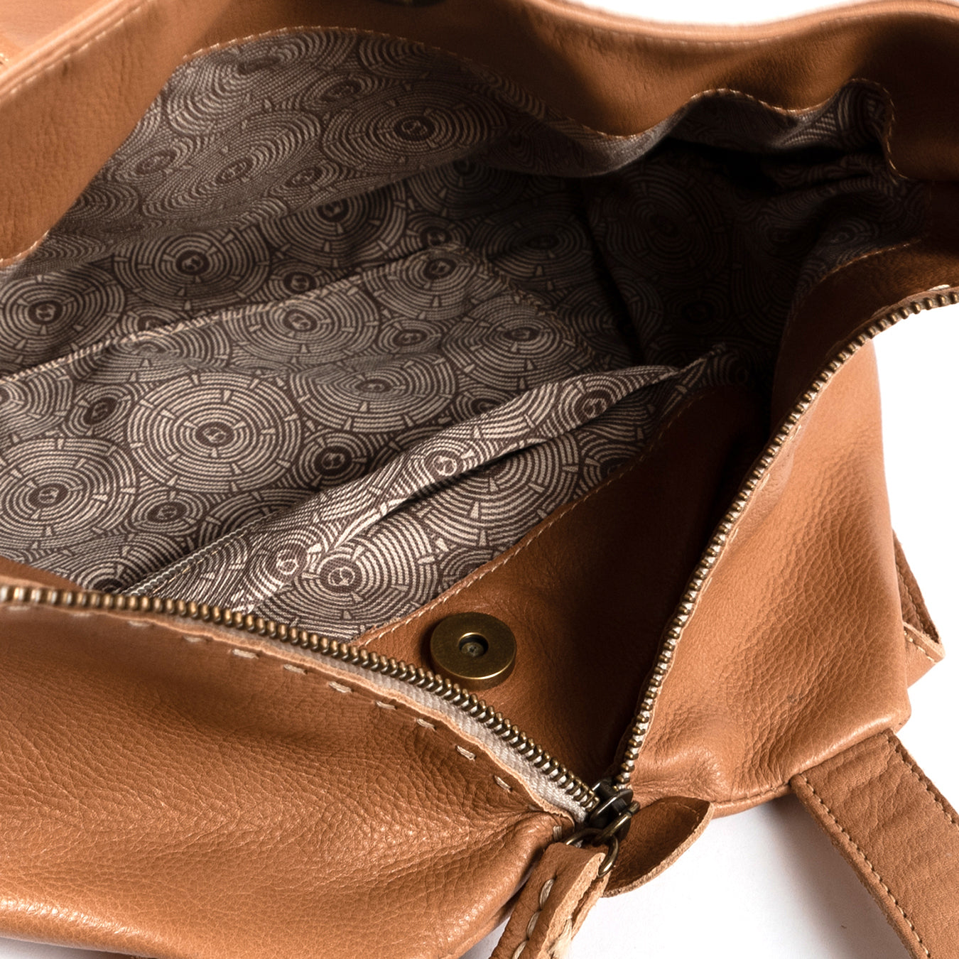 Ncumisa : Leather Backpack in Tan