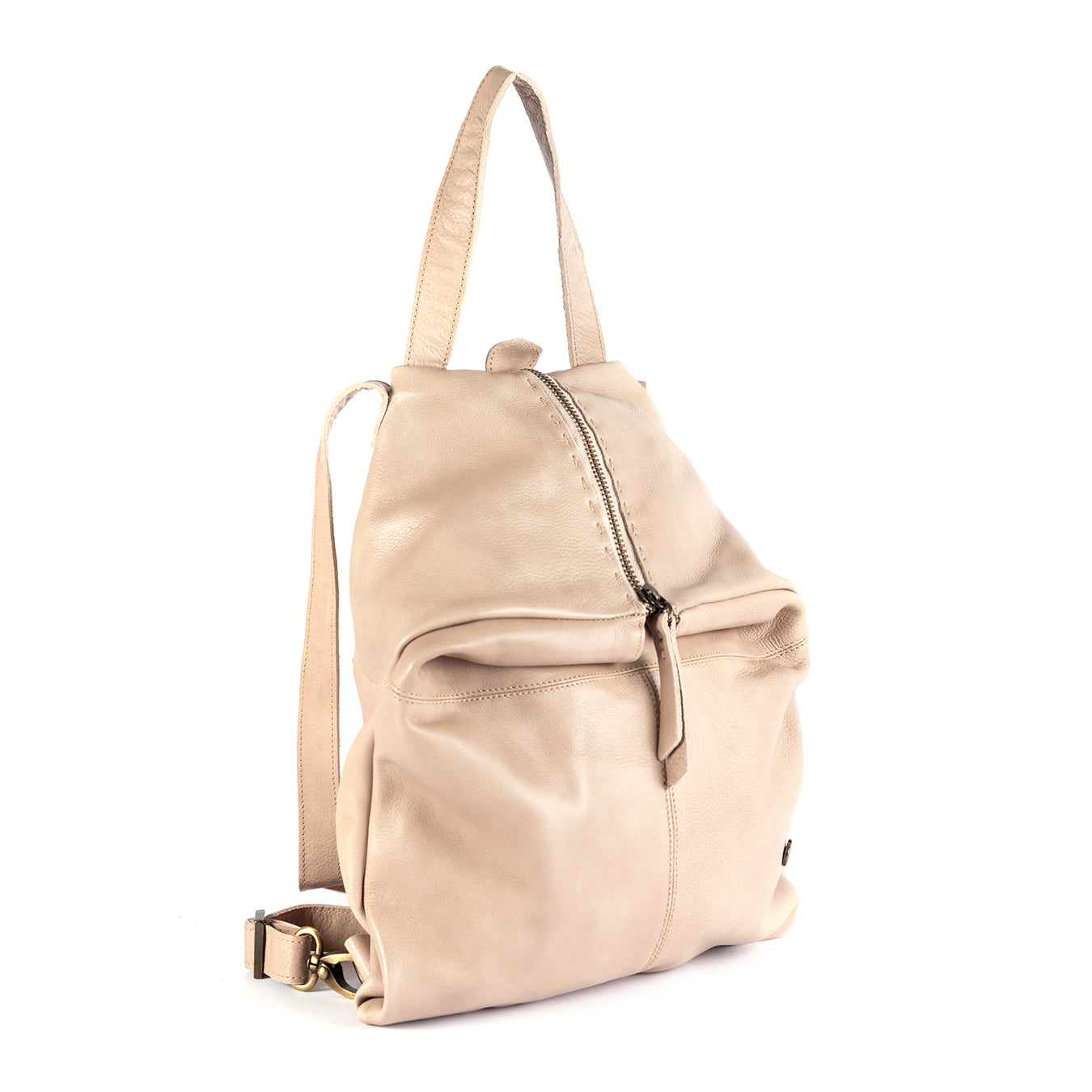 Ncumisa : Leather Backpack in Gravel