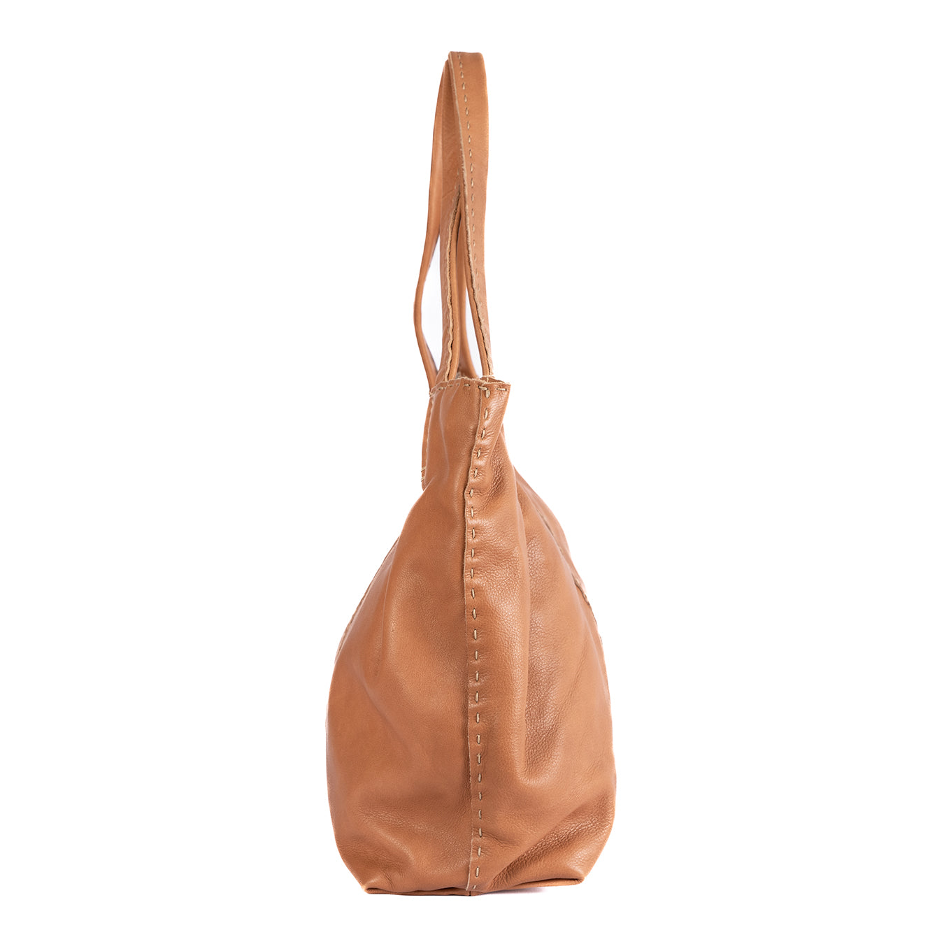 Novuka : Ladies Leather Handbag in Tan